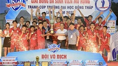 Thắng sau loạt luân lưu nghẹt thở, Trường ĐH sư phạm TDTT TP.HCM vô địch